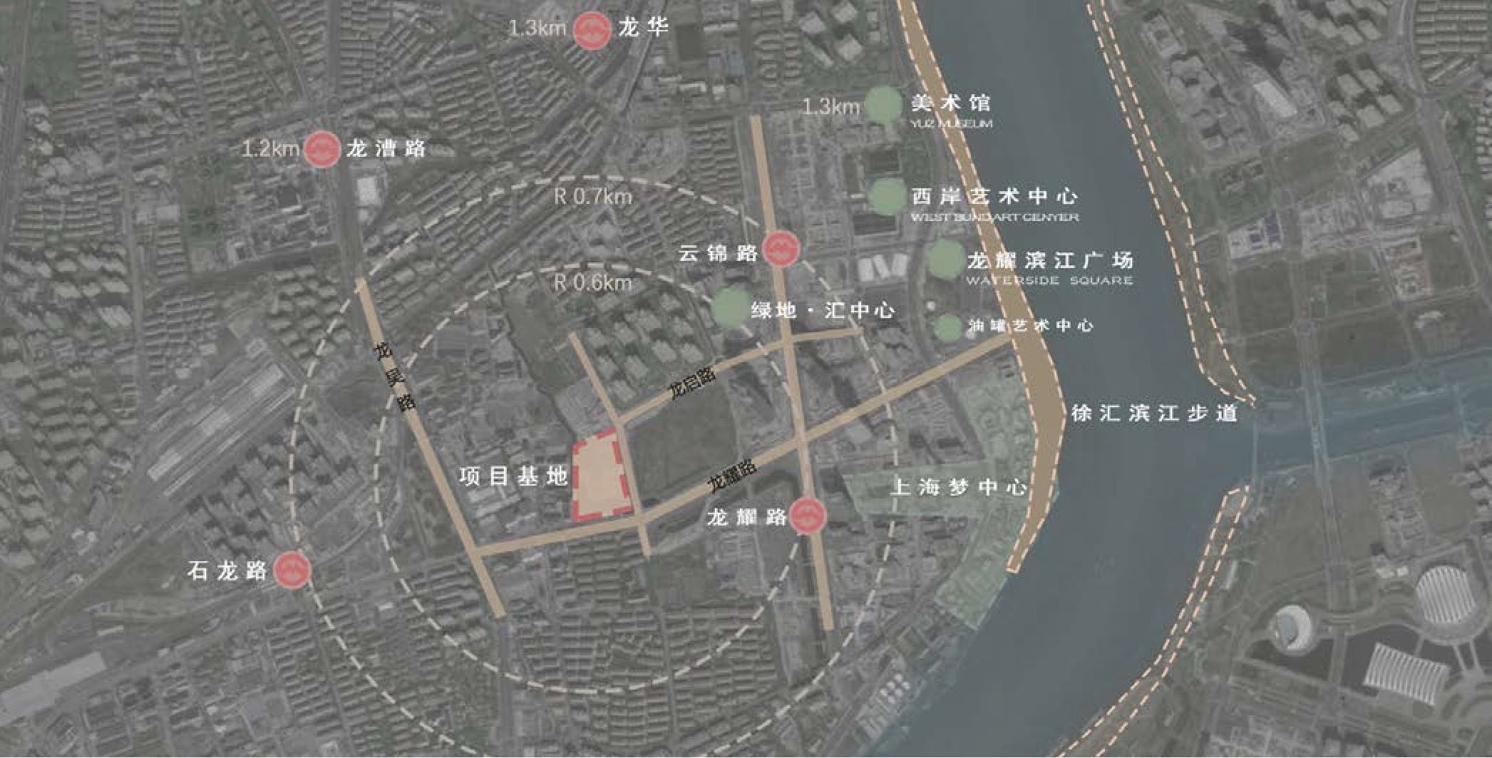 东航滨江之门交通区位图